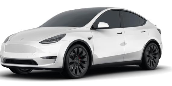 TESLA MODEL Y 2021 5YJYGDEF2MF277842 image